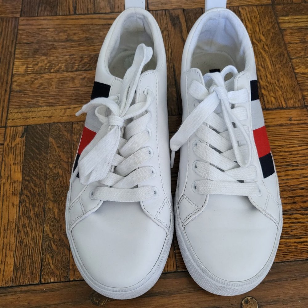 Tommy flat white sneaker